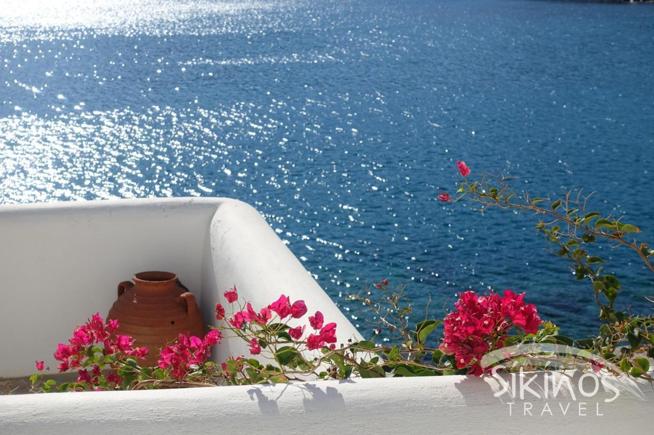 Seaside Traditional Cycladic House Síkinos Exterior foto