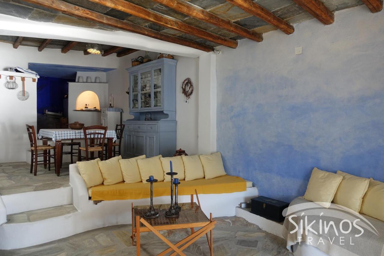Seaside Traditional Cycladic House Síkinos Exterior foto