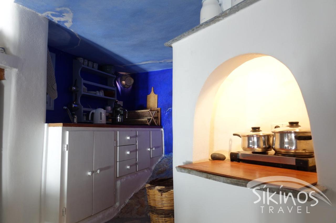 Seaside Traditional Cycladic House Síkinos Exterior foto